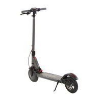 LCD ekran 350W fırçasız e-scooter yol katlanabilir yetişkinler elektrikli Scooter lityum taşınabilir çift süspansiyon App/ses kontrolü