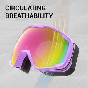 חג המולד ילדים מתנות מותאם אישית לוגו סקי משקפי סקי מקוטב משקפי סקי מקוטב משקפי שמש סנובורד - Product Image 5