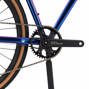 Sepeda Gravel SpiritX Scount 10S Flat Bar <span class=keywords><strong>Shimano</strong></span> CUES 700C Thru Axle Rangka Aluminium Rem Cakram Hidrolik Pabrik OEM - Product Image 4