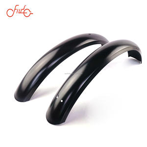 Ensemble de garde-boue de vélo gros avant et arrière à couverture complète de haute qualité 20x4.0 & 26x4.0 large vtt garde-boue tout-terrain pour pneus de 4.0 pouces - Product Image 5