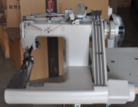 Machine à coudre industrielle à grande vitesse UH928, alimentation à triple aiguille, bras en fer de haute qualité, point de blocage, noyau d'engrenage de formation