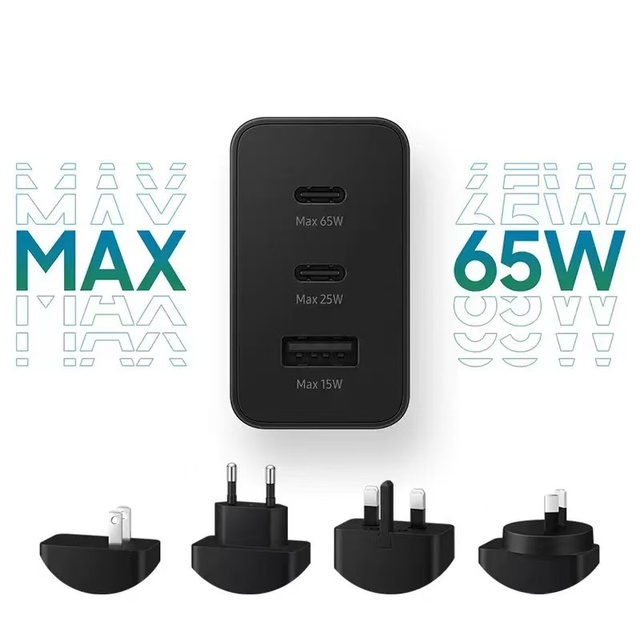 120w charger type-c fast charging portable phone charger gan charger 100w travel adaptor with usb type c ports