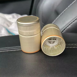 Screw-On Pilfer-Proof Aluminium Bottle Caps for Whisky Wine Liquor Gin Vodka Brandy Rum Closures