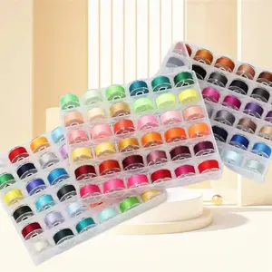 36PCS彩色家用缝纫配件高品质塑料缝纫线筒线