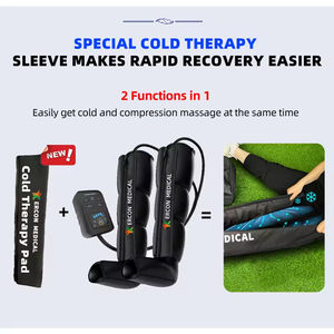 Bottes de compression pneumatique intermittente personnalisées en usine, manchons de récupération réglables, masseur de pressothérapie pour la circulation - Product Image 5