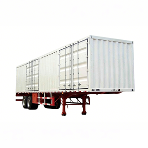 Factory Supply 40ft 53 ft Tri-axle Dry Van Box Cargo Truck Semi <b>Trailer</b> for Sale - Product Image 3