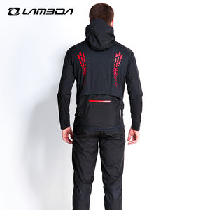 LAMEDA di Autunno della Molla Antivento Impermeabile Giacca <span class=keywords><strong>A</strong></span> Vento Degli Uomini di Strada di Montagna Della Bici Imposta Ciclismo Vestito - Product Image 4
