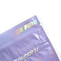 Sachets d'emballage Doypack en plastique refermables à fermeture éclair, anti-odeur, en Mylar et feuille d'aluminium, personnalisables, 3.5g 7g 14g 28g 1oz