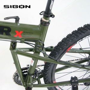 Xcfruban — cadre de vélo pliant de 26 pouces couleur verte, freins à disque, 21 vitesses fabriqué en chine, B0240116 - Product Image 3