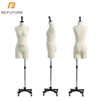 BEIFUFORM pleine torse robe forme mannequins corps féminin taille asiatique 78A mannequin pour vêtements femme demi-corps mannequin femmes
