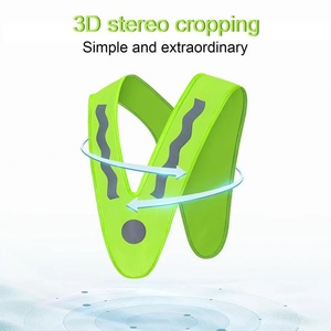 Chaleco de Alta Visibilidad para Niños, Personalizable, con Material Reflectante y Logotipo, para Carreteras - Product Image 4