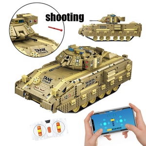 Nuevo SANJOYO MY86001 Bloques de Construcción de Tanque de Misiles de Plástico Educativos para Niños de 5 a 7 Años, Modelo de Juguetes de Ladrillos, 3101 Piezas - Product Image 1
