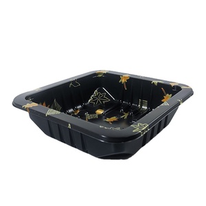 Venta caliente contenedor de alimentos desechable MAP bandeja de carne caja de plástico personalizable cajas de embalaje de alimentos para frutas frescas verduras - Product Image 1