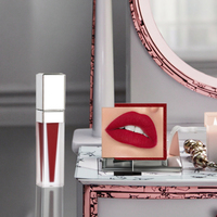 Nouveau Gloss à Lèvres Liquide Végétalien Personnalisé Tendance, Format Voyage, Longue Tenue, Imperméable, Naturel, Brillant, Repulpant, Ingrédients Minéraux, Faible MOQ