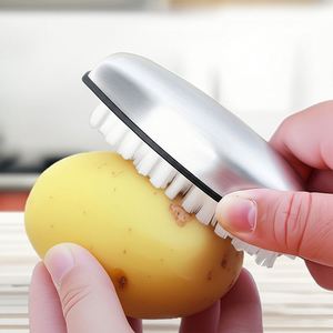 Cepillo para Verduras de Diseño Personalizado, Fácil de Limpiar, Material PP, para Limpiar Alimentos, Frutas y Verduras - Product Image 4