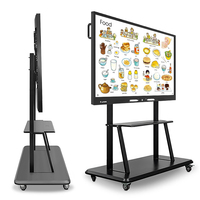Tableau blanc interactif tactile HUSHIDA 55 pouces, équipement scolaire et de laboratoire, matériel éducatif pour les écoles