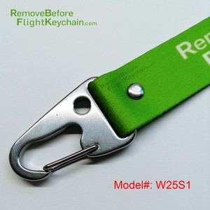 Llavero Personalizado con Logotipo a Todo Color CMYK, Correa <span class=keywords><strong>Corta</strong></span> para Muñeca, Soporte para Llavero, Gancho de Mosquetón de Acero Inoxidable con Resorte - Product Image 2