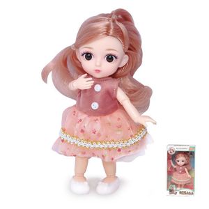 Poupée articulée en vinyle personnalisée de haute qualité pour fée, 17 cm, poupée BJD - Product Image 1