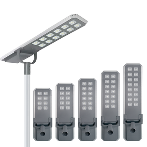 Lampadaires solaires LED tout-en-un 12V et 24V IP65 pour l'extérieur, alimentation par batterie, avec certificats CE et RoHS pour application routière - Product Image 1