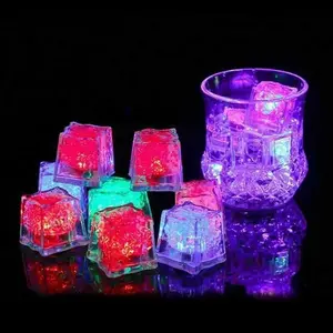 2024 Light Up Ice Cube Led Flashing Ice Cube For Decorations Bar Club Party