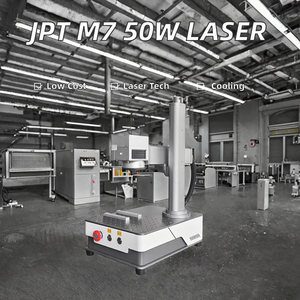 Máquina de marcado láser de fibra portátil 20W 30W 50W para metal y no metal - Product Image 1