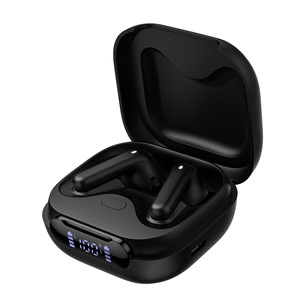 Audífonos Bluetooth K4 con Cancelación de Ruido, 6 Micrófonos, ANC, ENC, Inalámbricos, Intraaurales, con Pantalla, Compatibles con Carga Inalámbrica - Product Image 1