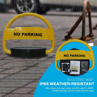 Barrière solaire de stationnement avec télécommande automatique, certifié CE, pour voiture privée