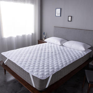 Nouveaux produits à la mode en coton pur blanc matelassé imperméable protège-<span class=keywords><strong>matelas</strong></span> - Product Image 6
