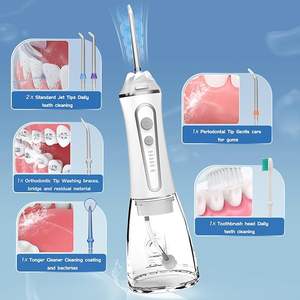 Dents blanches Waterflosser <span class=keywords><strong>Dentaire</strong></span> Eau Pick Puissant Jet Cleaner Dent Plaque Calcul <span class=keywords><strong>Tartre</strong></span> Pierre Remover Flosser Machine - Product Image 4