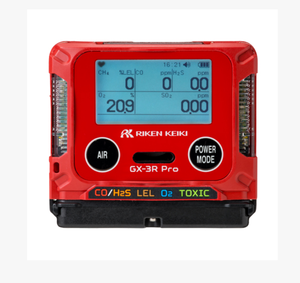 Moniteur de gaz portable Riken Keiki série GX-3R RKI GX-3R PRO MULTI GAS (LEL, H2S, CO, O2, NO2) - Product Image 3