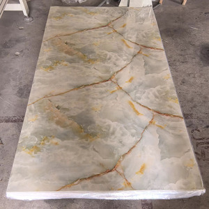 2.8mm 3mm hiện đại tấm Tường PVC đá cẩm thạch tấm Tường UV đá cẩm thạch tấm nhựa PVC Panel tường cho phòng tắm - Product Image 4