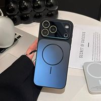 Coque de téléphone souple en TPU à effet vague d'eau pour iPhone 17 16 15 14 13 12 Pro Max, compatible avec la charge magnétique sans fil, coque anti-chute