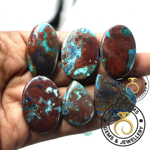 Wholesale Natural Azurite Loose Stone Top Rare Quality of Azurite Loose Stone Mix Shape Azurite for Jewelry Making - Product Image 5