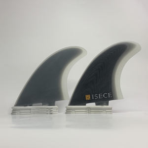 GFK-aletas de <span class=keywords><strong>tabla</strong></span> de <span class=keywords><strong>surf</strong></span> de fibra de vidrio, <span class=keywords><strong>quilla</strong></span> personalizada, doble aleta, sin procesar, doble aleta, 2 uds. Por juego - Product Image 2