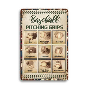 Personalized Baseball Tin Signs Vintage Retro <strong>Printing</strong> Ball Game Competition Metal <strong>Plates</strong> for Wholesale - Product Image 4