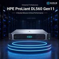 Servidor en Rack HPE ProLiant DL560 Gen11 2U 4P |   Xeon de 4.ª Generación |   16 TB DDR5 |   Virtualización de GPU y Servidor de Base de Datos Empresarial