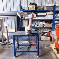 Robot collaboratif 6 axes haute vitesse 5 kg pour un tri rapide et une solution d'emballage logistique rapide