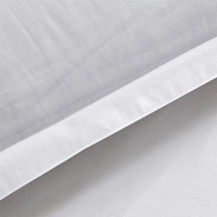 Taie d'oreiller respirante 100% coton, taille personnalisée, coussin super moelleux, housse de coussin, qualité hôtelière pour la chambre à coucher