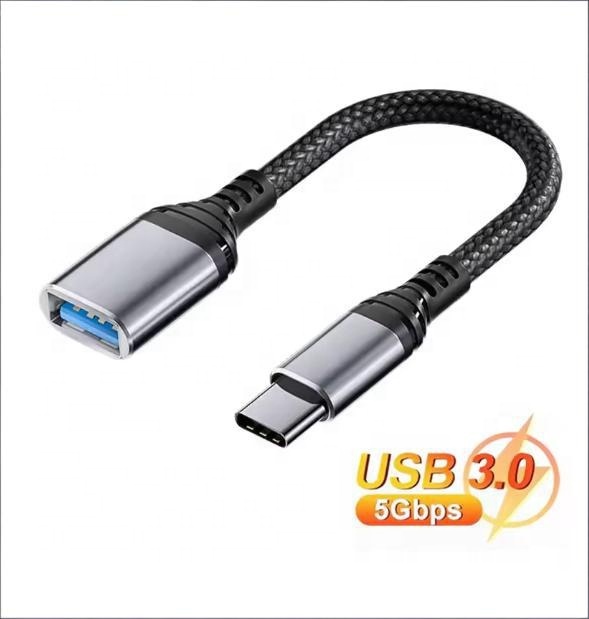 OTG Type C Cable USB Type-C Male to USB3.0 Type a Female Converter 5Gbps USB-C Charge Data Transfer Adapter USBC Extension Cable