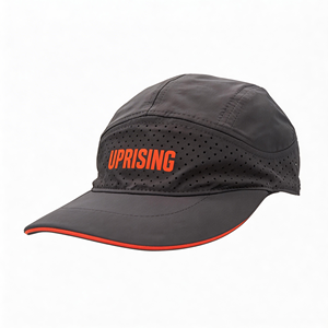 Gorra Deportiva de 5 Paneles con Logotipo Personalizado, Protección UPF 50+, Secado Rápido, Malla Cortada con Láser, Refrigerante, Plegable, Transpirable y de Alto Rendimiento - Product Image 4