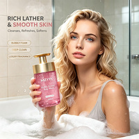 Gel Douche Rafraîchissant Moussant Parfum Floral Raffiné 500ml, Doux et Apaisant, Contrôle du Sébum pour Femme