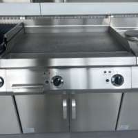 Fourneau Teppanyaki multifonctionnel professionnel en acier inoxydable pour cuisine, idéal pour la cuisson de plats épicés et le Kanto-Donfu