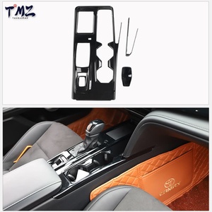 LHD Car Interior Complete Trim Kit Gloss Piano Black Plastic Decor Stickers for Toyota Camry 9th Generation 2025-2026 - Product Image 2