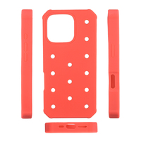 Hot Selling Custom Klomp Charm Telefoon Case Aangepaste Siliconen Klomp Charm Telefoon Case Nieuw Ontwerp Clog Telefoon Case 15 Pro Max
