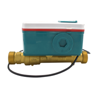Compteur d'eau intelligent à ultrasons avec vanne NB en laiton pour collecte de données sans fil, idéal pour la distribution d'eau publique urbaine