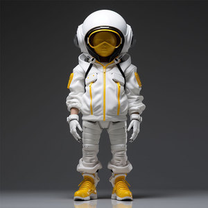 Figura de Astronauta de PVC, Juguete Coleccionable de Ciencia Ficción, Modelo Alienígena, Tema de Fantasía Unisex, Producto Terminado - Product Image 2