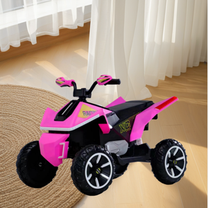 รถยนต์ของเล่นเด็กแบบสี่ล้อไฟฟ้า พร้อมฟังก์ชันการเรียนรู้สำหรับเด็กเล็ก ขับเคลื่อนสองล้อ แบตเตอรี่ขนาดใหญ่ 12 โวลต์ 7 แอมป์ - Product Image 3