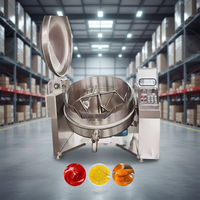 Mélangeur de cuisson électrique industriel automatique grande capacité haute qualité pour pâte de haricots rouges