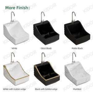 Moderno lujo musulmán baño cerámica Wudu pie lavado cuenco estación con grifos para Masjid Wudu mezquita oración <span class=keywords><strong>Becken</strong></span> Islamisch - Product Image 6