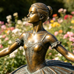 Estatua <span class=keywords><strong>de</strong></span> <span class=keywords><strong>Bailarina</strong></span> <span class=keywords><strong>de</strong></span> Ballet <span class=keywords><strong>de</strong></span> Bronce Hecha a Medida, Escultura <span class=keywords><strong>de</strong></span> <span class=keywords><strong>Bailarina</strong></span> Elegante para Decoración <span class=keywords><strong>de</strong></span> Jardín, Patio y Espacios Públicos - Product Image 5